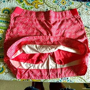 Salmon color skirt